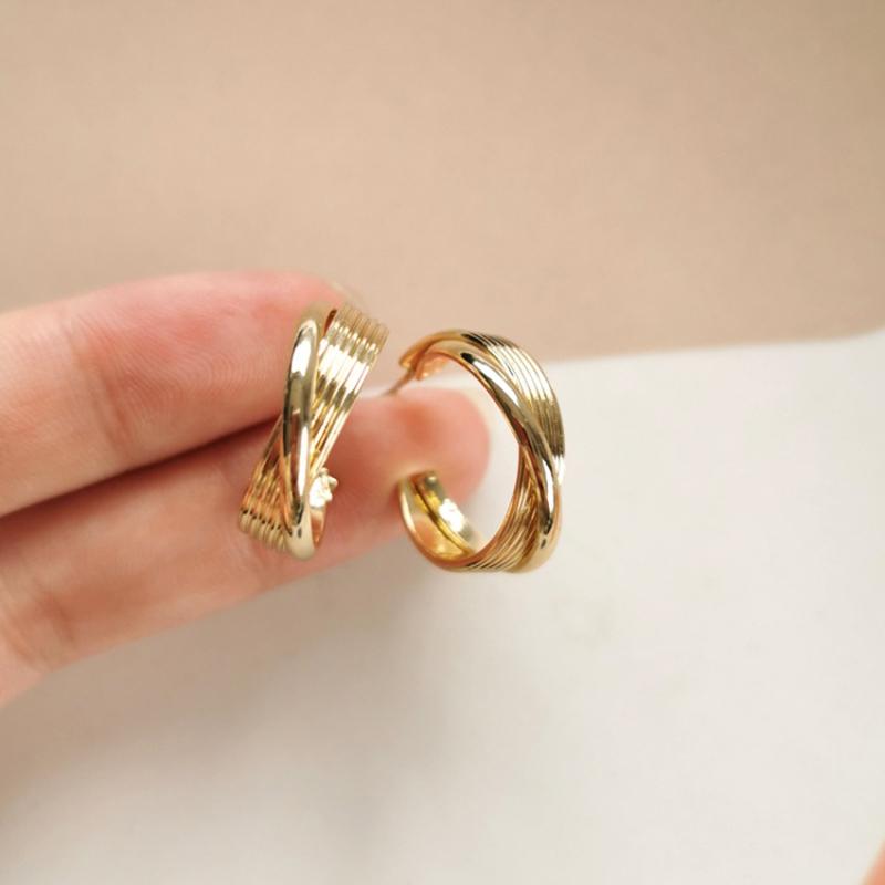 Dahlia Hoop Earrings