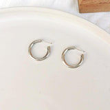 2 Hoop Earrings