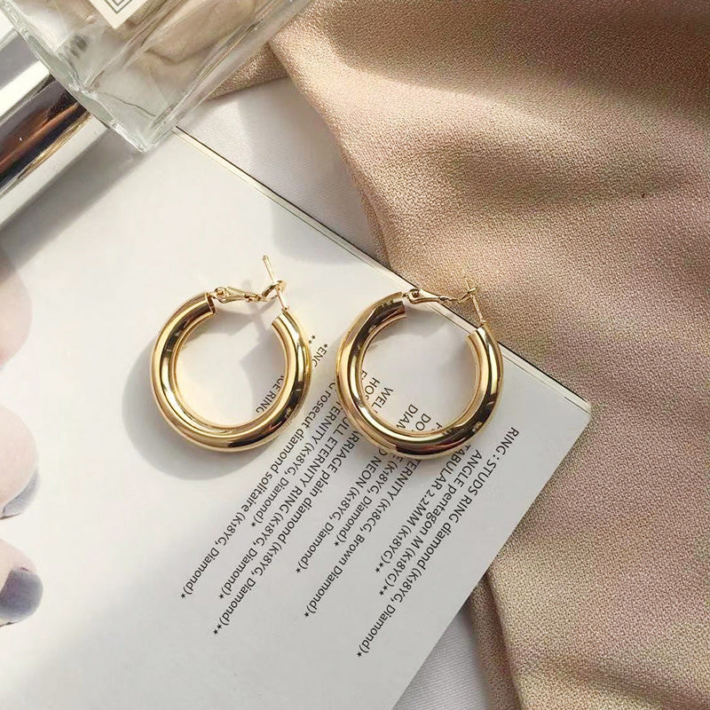 Chubby Hoop Earrings