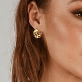 Gemini Hoop Earrings
