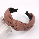 Pati Faux Leather Headband