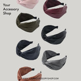Melanie Faux Leather Headband