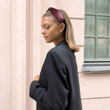 Melanie Faux Leather Headband