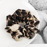 Andrea Leopard Scrunchie