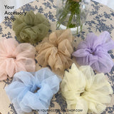 Mist Oversized Scrunchie