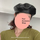 Odom Vinyl Beret