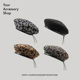 Hey Leopard Beret