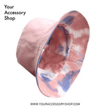 W Reversible Tie Dye Bucket Hat