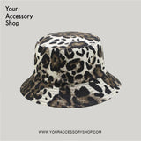 Leopard Reversible Bucket Hat